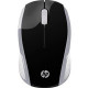 HP Wireless Mouse 200 - Optical - Wireless - Radio Frequency - Pike Silver - USB - 1000 dpi - Scroll Wheel - 3 Button(s) - Symmetrical 2HU84AA#ABL