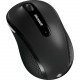 Microsoft 4000 Mouse - BlueTrack - Wireless - Radio Frequency - Black - USB 2.0 - 1000 dpi - Tilt Wheel - 4 Button(s) - REACH, WEEE Compliance 4DH-00001