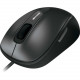 Microsoft 4500 Mouse - BlueTrack - Cable - Black, Anthracite - USB - 1000 dpi - Tilt Wheel - 5 Button(s) - Symmetrical - REACH, WEEE Compliance 4EH-00004