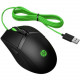 HP Pavilion Gaming Mouse 300 - Optical - Cable - Black, Green - USB - 5000 dpi - 8 Button(s) - Symmetrical 4PH30AA#ABL