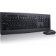 Lenovo Professional Wireless Keyboard and Mouse Combo - US English - USB Wireless RF English (US) - USB Wireless RF Laser - 1600 dpi - 5 Button - Scroll Wheel - Symmetrical 4X30H56796