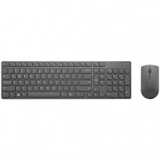 Lenovo Professional Ultraslim Wireless Combo Keyboard and Mouse- US English - USB Type A Wireless RF English (US) - USB Type A Wireless RF 3200 dpi - AAA - Compatible with PC, Windows 4X30T25785