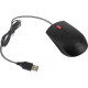 Lenovo Fingerprint Biometric USB Mouse - Optical - Cable - Black - USB - 1600 dpi - Scroll Wheel - Symmetrical 4Y50Q64661
