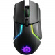 SteelSeries Rival 650 Mouse - TrueMove3+ - Wireless - Radio Frequency - Black - USB - 12000 dpi - Scroll Wheel - 7 Button(s) - Right-handed Only 62456