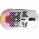 SteelSeries Aerox 3 Wireless 2022 Edition - Optical - Cable/Wireless - Bluetooth - 2.40 GHz - Matte White - USB Type A - 18000 dpi - 6 Button(s) - Right-handed Only 62603