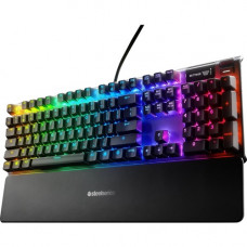 SteelSeries APEX 7 Mechanical Gaming Keyboard - Cable Connectivity - USB Interface - 104 Key - English - Windows, Mac OS, PC - Mechanical Keyswitch - Black 64786