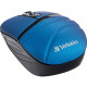 Verbatim Wireless Mini Travel Mouse, Commuter Series - Blue - Wireless - Radio Frequency - 2.40 GHz - Blue - 1000 dpi 70705