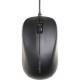 Kensington Quiet Clicking Wired Mouse - Optical - Cable - Black - 1 Pack - USB - 1000 dpi - Scroll Wheel - 3 Button(s) - Symmetrical 72110