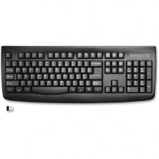 Kensington Pro Fit Wireless Keyboard - Wireless Connectivity - RF - USB Interface - Compatible with Computer - Black 72450