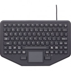 Gamber-Johnson iKey SkinnyBoard Keyboard - TouchPad - Industrial Silicon Rubber Keyswitch 7300-0032