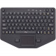 Gamber-Johnson iKey Bluetooth-Compatible Keyboard with Touchpad - Wireless Connectivity - Bluetooth - USB InterfaceTouchPad - Industrial Silicon Rubber Keyswitch 7300-0037