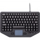 Gamber-Johnson iKey Full Travel Keyboard with Integrated Touchpad - Cable Connectivity - USB InterfaceTouchPad 7300-0180