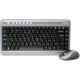 Ergoguys COMBO 86KEY Wireless 7300N VTRACK 7HOTKEYS - USB Wireless RF Keyboard - 86 Key - English - Black - USB Wireless RF Mouse - V-Track - 2000 dpi - 3 Button - Tilt Wheel - QWERTY - Black - Symmetrical - AA, AAA - Compatible with Computer (PC) 7300N