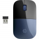 HP Wireless Mouse Z3700 - Optical - Wireless - Radio Frequency - 2.40 GHz - Blue Lumiere - USB - 1200 dpi 7UH88AA#ABL