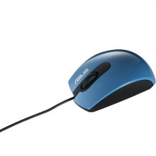 Asus USB Optical Mouse UT210 - Optical - Cable - Royal Blue - USB 2.0 - 1000 dpi - Scroll Wheel - Symmetrical 90-XB1C00MU00600-