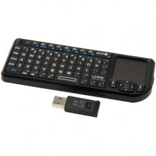 VisionTek CANDYBOARD Universal Wireless 2.4GHZ RF Mini QWERTY Keyboard - Wireless Connectivity - RF - USB Interface - 69 Key - QWERTY Keys Layout 900319