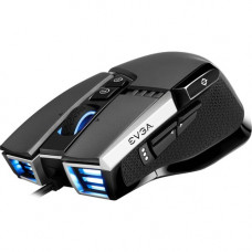 EVGA X17 Gaming Mouse - Optical - Cable - Gray - 16000 dpi - 10 Button(s) 903-W1-17GR-KR