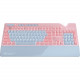 Asus ROG Strix Flare PNK LTD Gaming Keyboard - Cable Connectivity - USB Interface - Windows - Mechanical Keyswitch - Pink, Gray 90MP00M0-B0UA04