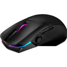 Asus ROG Chakram Gaming Mouse - Optical - Cable/Wireless - Bluetooth/Radio Frequency - 2.40 GHz - Black - 1 Pack - USB - 16000 dpi 90MP01K0-BMUA00