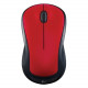 Logitech M310 Mouse - Laser - Wireless - Radio Frequency - 2.40 GHz - Flame Red - USB - 1000 dpi - Scroll Wheel - 3 Button(s) - Symmetrical - RoHS, TAA, WEEE Compliance 910-002486