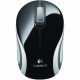 Logitech Wireless Mini Mouse M187 - Optical - Wireless - Radio Frequency - Black - USB - 1000 dpi - Scroll Wheel - 3 Button(s) - Symmetrical - RoHS, TAA, WEEE Compliance 910-002726