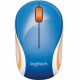 Logitech Wireless Mini Mouse M187 - Optical - Wireless - Radio Frequency - Blue - USB - 1000 dpi - Scroll Wheel - 3 Button(s) - TAA Compliance 910-002728