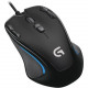 Logitech G300S Optical Gaming Mouse - Optical - Cable - USB - 2500 dpi - Scroll Wheel - 9 Button(s) - Symmetrical - TAA Compliance 910-004360