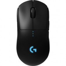 Logitech Pro Wireless Gaming Mouse - Optical - Wireless - Black - USB - 16000 dpi - 8 Button(s) - Symmetrical - TAA Compliance 910-005270