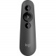 Logitech R500 Presentation Remote - Laser - Wireless - Bluetooth/Radio Frequency - USB - TAA Compliance 910-005333