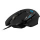 Logitech G502 HERO High Performance Gaming Mouse - Optical - Cable - Black - USB - 16000 dpi - 11 Button(s) - TAA Compliance 910-005469