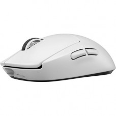 G PRO X SUPERLIGHT Gaming Mouse - Optical - Wireless - Radio Frequency - 2.40 GHz - Yes - White - USB - 25600 dpi - Scroll Wheel - 5 Button(s) - 5 Programmable Button(s) - Right-handed Only 910-005940