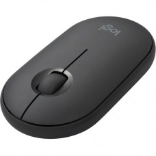 Logitech Pebble i345 Mouse - Wireless - Bluetooth - Graphite - 1000 dpi - Scroll Wheel - 3 Button(s) - TAA Compliance 910-005948