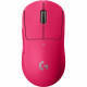 G Pro X Superlight Wireless Gaming Mouse - Optical - Cable/Wireless - Yes - Pink - USB - 25600 dpi - 5 Button(s) 910-005954