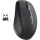 Logitech MX Anywhere 3 Mouse - Darkfield - Wireless - Bluetooth - Yes - Graphite - USB Type A - 4000 dpi - Scroll Wheel - 6 Button(s) - Right-handed Only 910-006204