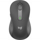 Logitech Signature M650 L Mouse - Optical - Wireless - Bluetooth/Radio Frequency - Graphite - USB - 2000 dpi - Scroll Wheel - 5 Button(s) - 5 Programmable Button(s) - Large Hand/Palm Size 910-006231