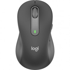 Logitech Signature M650 L LEFT Mouse - Optical - Wireless - Bluetooth/Radio Frequency - Graphite - USB - 2000 dpi - Scroll Wheel - 5 Button(s) - 5 Programmable Button(s) - Large Hand/Palm Size - Left-handed Only 910-006234