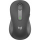 Logitech Signature M650 L LEFT Mouse - Optical - Wireless - Bluetooth/Radio Frequency - Graphite - USB - 2000 dpi - Scroll Wheel - 5 Button(s) - 5 Programmable Button(s) - Large Hand/Palm Size - Left-handed Only 910-006234