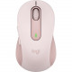 Logitech Signature M650 Mouse - Optical - Wireless - Bluetooth/Radio Frequency - Rose - USB - 2000 dpi - Scroll Wheel - 5 Button(s) - 5 Programmable Button(s) - Medium Hand/Palm Size 910-006251