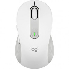 Logitech Signature M650 Mouse - Optical - Wireless - Bluetooth/Radio Frequency - Off White - USB - 2000 dpi - Scroll Wheel - 5 Button(s) - 5 Programmable Button(s) - Medium Hand/Palm Size 910-006252