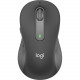 Logitech Signature M650L Mouse - Wireless - Bluetooth/Radio Frequency - Graphite - USB - 4000 dpi - Scroll Wheel - Large Hand/Palm Size - Right-handed Only 910-006346