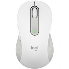 Logitech Signature M650 L Mouse - Wireless - Bluetooth/Radio Frequency - Off White - USB - 4000 dpi - Scroll Wheel - Large Hand/Palm Size - Right-handed Only 910-006347