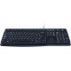 Logitech Desktop MK120 - USB Cable Keyboard - Spanish - Black - USB Cable Mouse - Optical - 1000 dpi - 3 Button - Black (PC) - RoHS, WEEE Compliance 920-004428