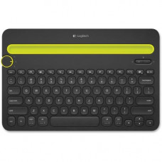 Logitech Bluetooth Multi-Device Keyboard K480 - Wireless Connectivity - Bluetooth - English, French - Black - RoHS, TAA, WEEE Compliance 920-006342