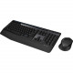 Logitech Wireless Combo MK345 - USB Wireless RF Keyboard - Black - USB Wireless RF Mouse - Optical - 1000 dpi - 3 Button - Scroll Wheel - Black - On/Off Switch Hot Key(s) - Right-handed Only - AAA, AA - Compatible with Computer (PC) - TAA Compliance 920-0