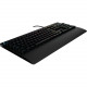 Logitech G213 Prodigy RGB Gaming Keyboard Prodigy RGB Gaming Keyboard - Cable Connectivity - USB 2.0 Interface - Compatible with PC - Play, Pause, Skip, Volume Control Hot Key(s) - QWERTY Keys Layout - Black - TAA Compliance 920-008083