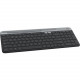 Logitech K580 Slim Multi-Device Wireless Keyboard Chrome OS Edition - Wireless Connectivity - Bluetooth/RF - 32.81 ft - 2.40 GHz - Chrome OS, Android - AAA Battery Size Supported - TAA Compliance 920-009270