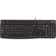 Logitech K120 Keyboard for EDU - USB cable keyboard - Cable Connectivity - USB Interface - Rugged - Chromebook, Notebook - Windows - Black 920-010015