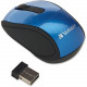 Verbatim Wireless Mini Travel Optical Mouse (Blue) 97471