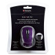 Verbatim Wireless Mini Travel Optical Mouse (Purple) 97473