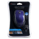 Verbatim Wireless Multi-Trac Notebook Blue LED Mouse - Purple 97994